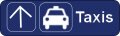 Cardiff Airport Taxi Sign